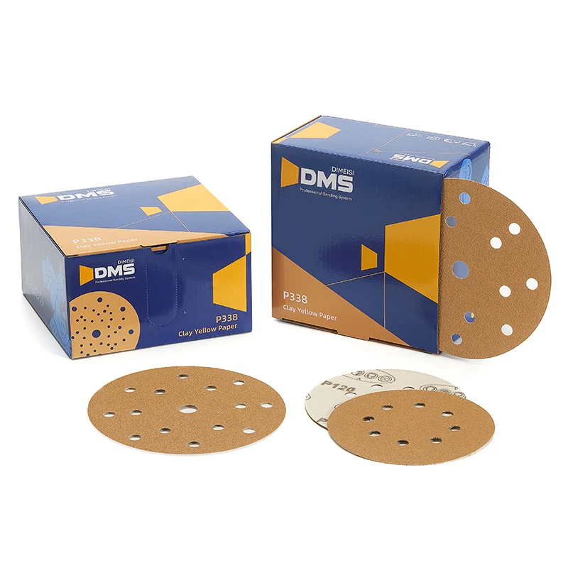 Molio geltonas švitrinis popierius